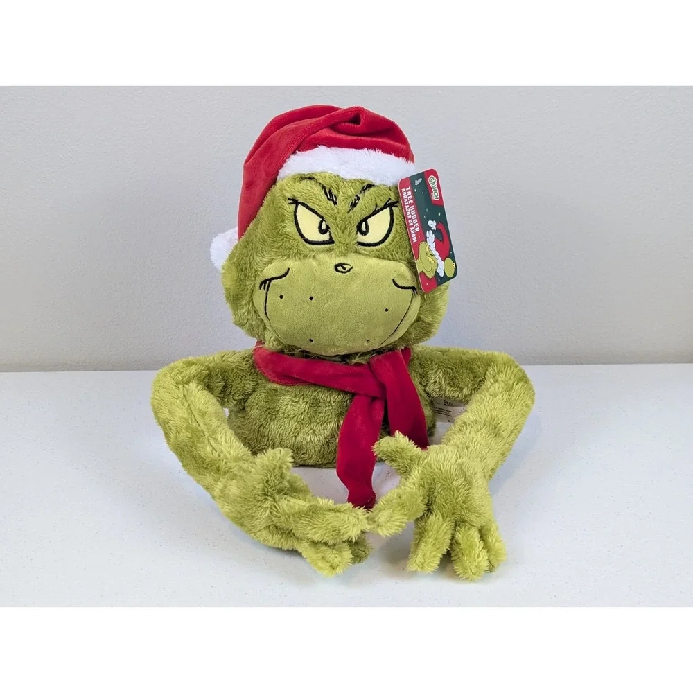 Dr Seuss The Grinch Tree Hugger Topper Christmas Decoration NWT Holiday Decor